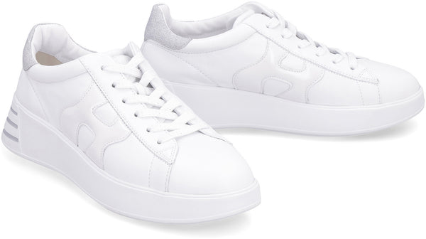 Sneakers low-top Rebel in pelle-2